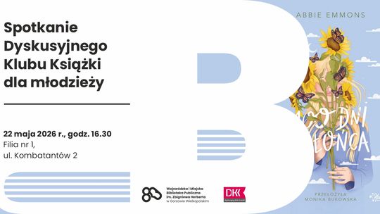 Spotkanie Dyskusyjnego Klubu Książki dla młodzieży
