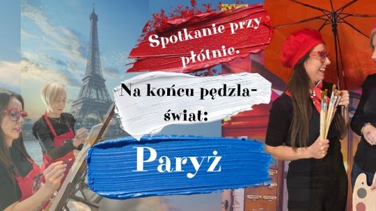 Spotkanie przy płótnie - Paryż