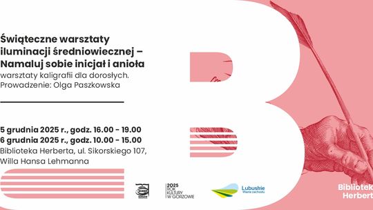 Świąteczne warsztaty iluminacji średniowiecznej – namaluj sobie inicjał i anioła