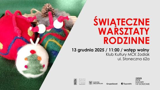Świąteczne warsztaty rodzinne