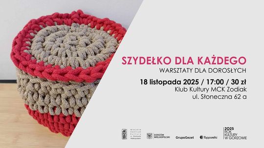 Szydełko dla każdego - warsztaty dla dorosłych Szydełko dla każdego - warsztaty dla dorosłych