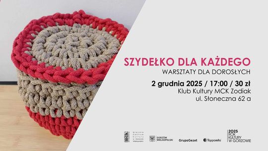 Szydełko dla każdego – warsztaty dla dorosłych