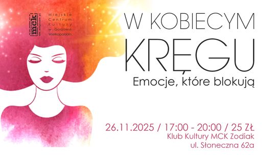 W kobiecym kręgu – Emocje, które blokują