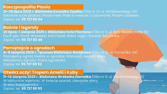 Wakacyjny Przystanek - Biblioteka Baśnie i Legendy