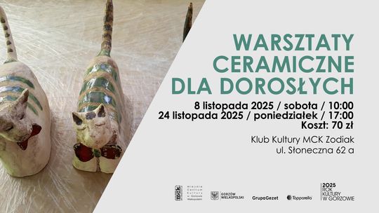 Warsztaty ceramiczne dla dorosłych