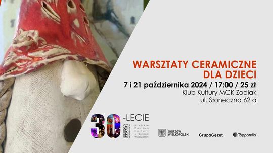 Warsztaty ceramiczne dla dzieci - Duszki Halloween