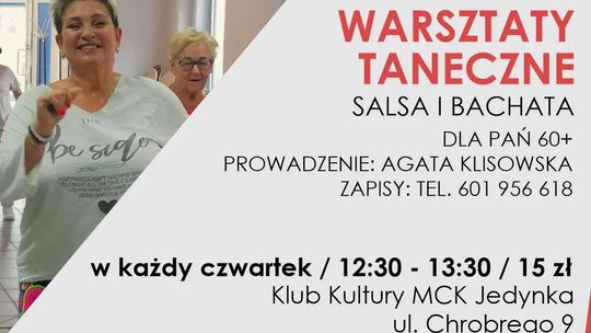 Warsztaty tanecze - salsa i bachata