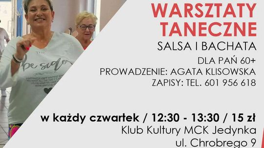 Warsztaty tanecze - salsa i bachata