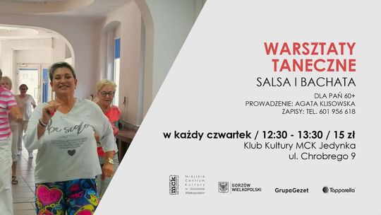 Warsztaty taneczne – salsa, bachata