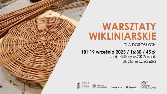 Warsztaty wikliniarskie dla dorosłych