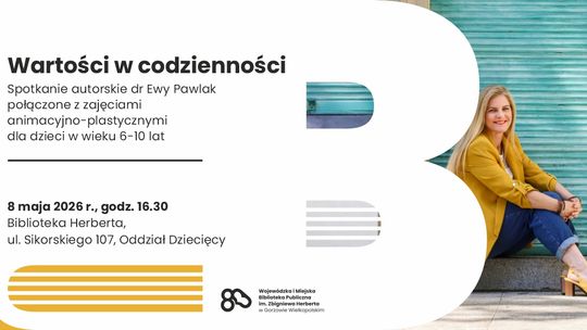 Wartości w codzienności – spotkanie autorskie dr Ewy Pawlak