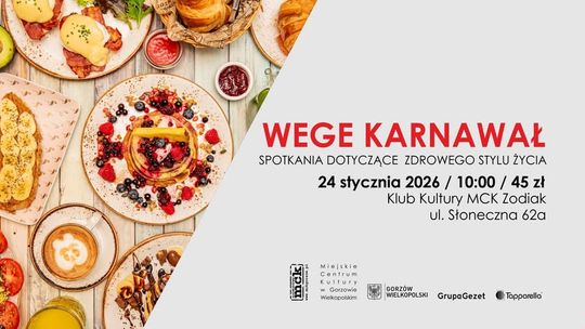 Wege karnawał - spotkania dotyczące zdrowego stylu życia