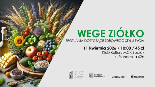Wege ziółko - spotkanie dotyczące zdrowego stylu życia