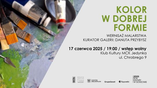Wernisaż wystawy - Kolor w dobrej formie