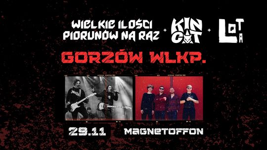 Wielkie Ilości Piorunów na Raz & Kin Cat - koncert Wielkie Ilości Piorunów na Raz & Kin Cat - koncert