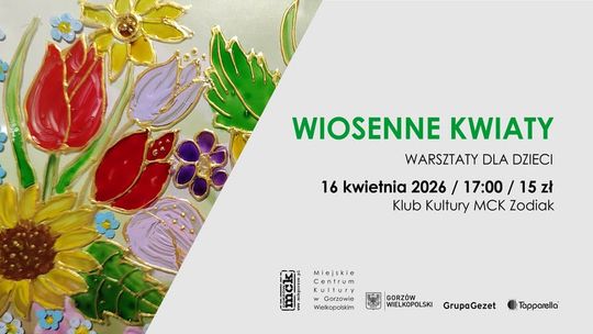 Wiosenne kwiaty - warsztaty dla dzieci