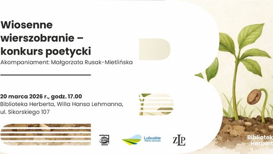 Wiosenne wierszobranie – konkurs poetycki