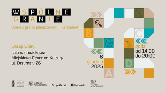 Wspólne Granie - dzień z grami planszowymi i karcianymi