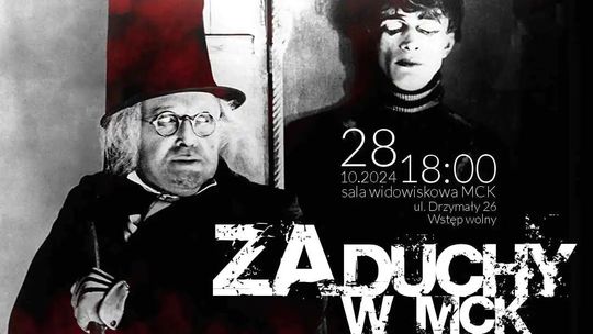 ZaDuchy w MCK – Film „Gabinet dr Caligari” z muzyką zespołu Czerwie