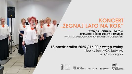 Żegnaj lato na rok - koncert