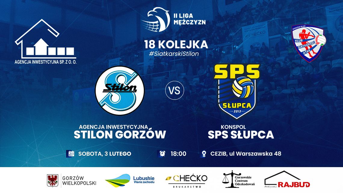 18 Kolejka: Agencja Inwestycyjna Stilon Gorzów - SPS Konspol Słupca 18 Kolejka: Agencja Inwestycyjna Stilon Gorzów - SPS Konspol Słupca