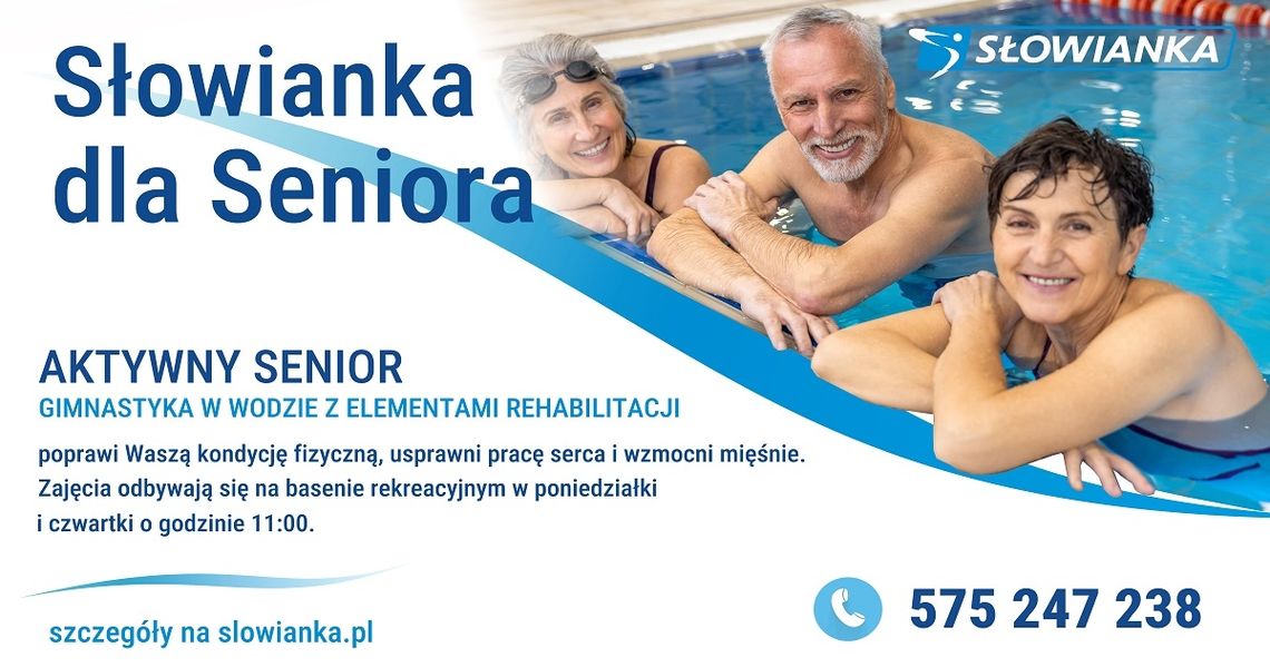 Aktywny Senior- gimnastyka w wodzie z elementami rehabilitacji Aktywny Senior- gimnastyka w wodzie z elementami rehabilitacji