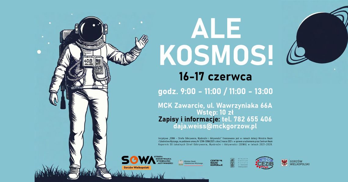 Ale kosmos! - wydarzenie galaktyczne w MCK Ale kosmos! - wydarzenie galaktyczne w MCK