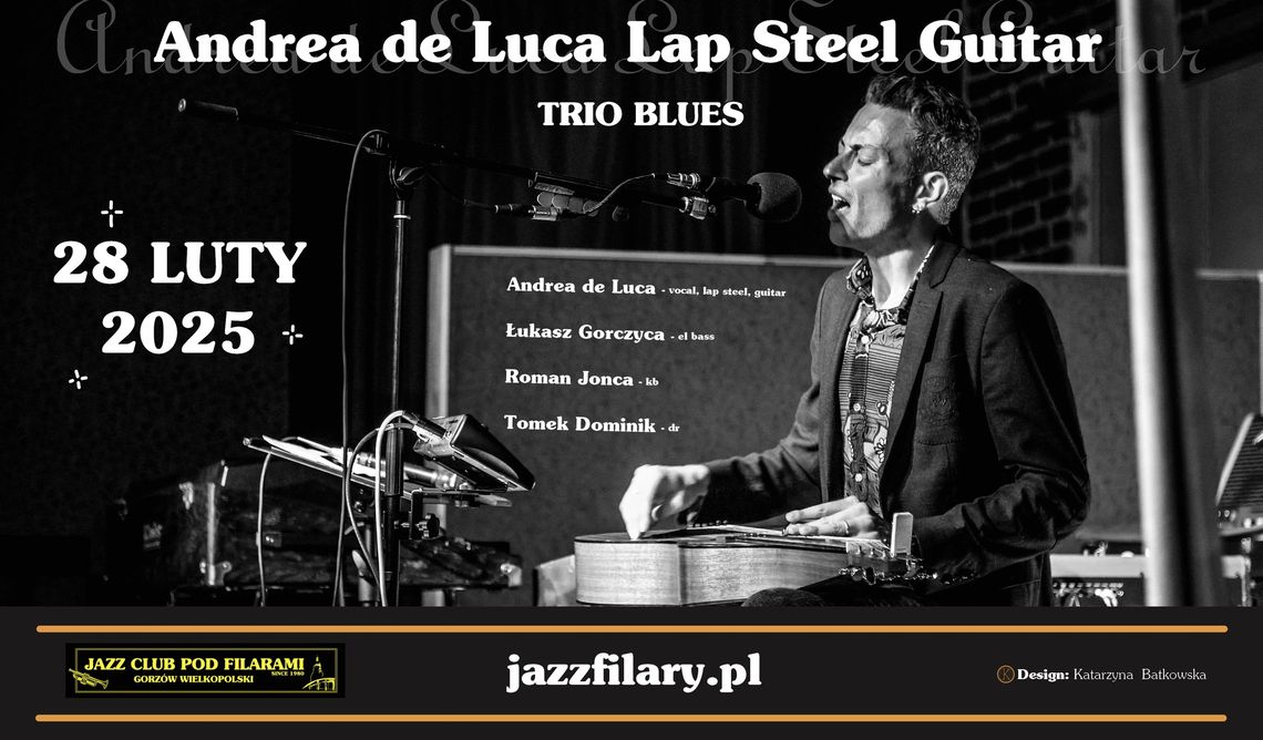 Andrea de Luca Lap Steel Guitar - Trio Blues