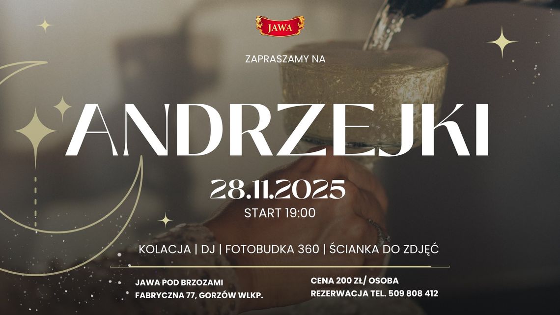 Andrzejki 2025 w Jawie pod Brzozami