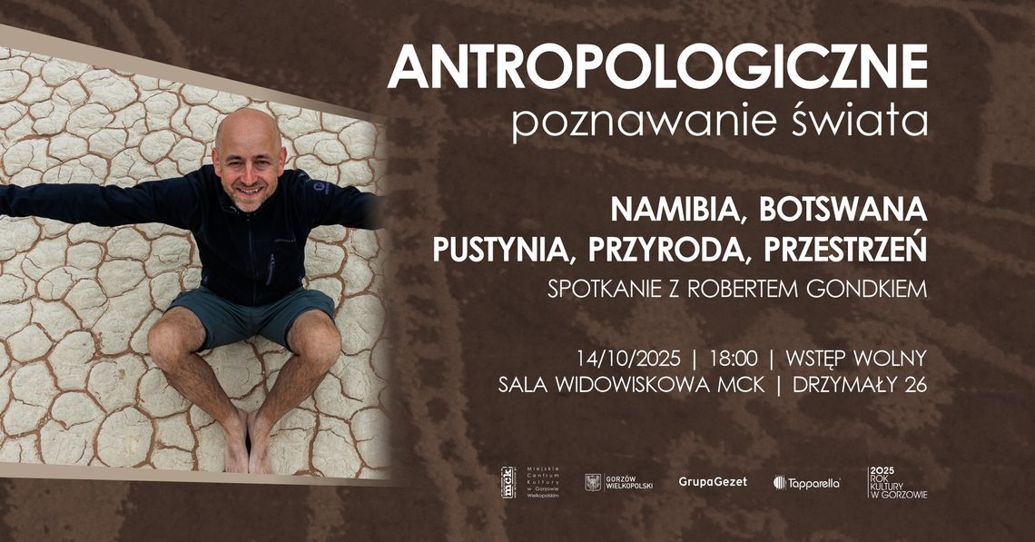 Antropologiczne poznawanie świata – Spotkanie z Robertem Gondkiem