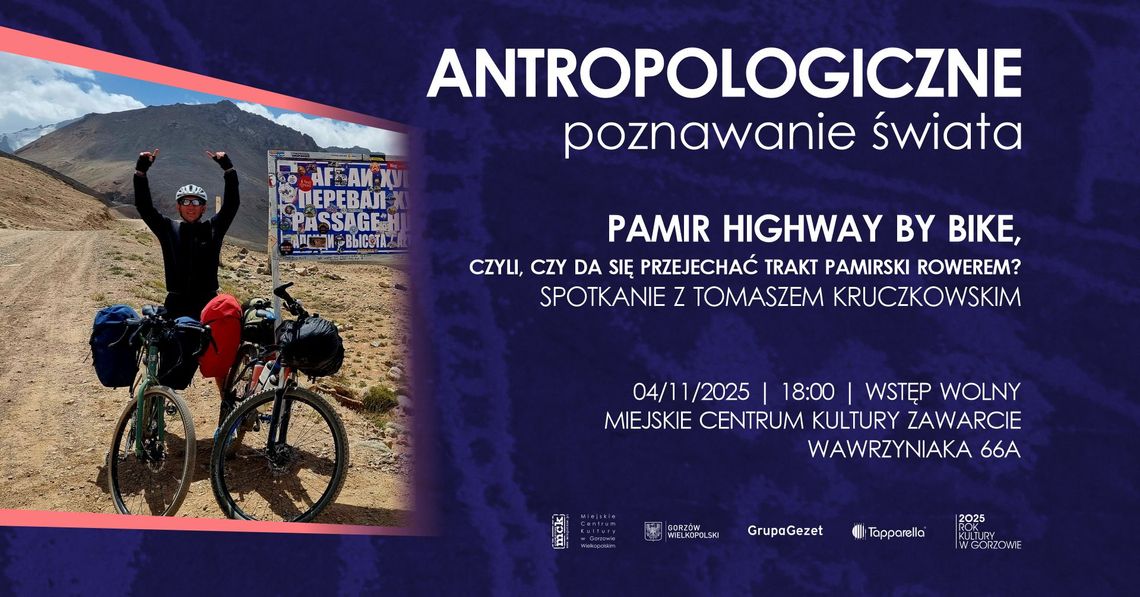 Antropologiczne poznawanie świata – Spotkanie z Tomaszem Kruczkowskim Antropologiczne poznawanie świata – Spotkanie z Tomaszem Kruczkowskim