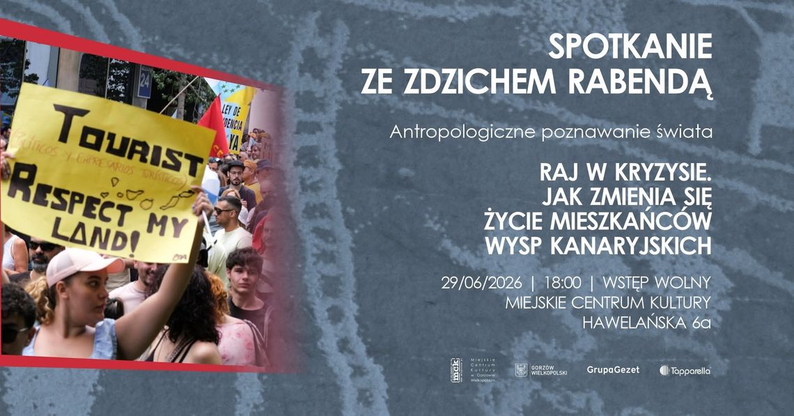 Antropologiczne poznawanie świata - spotkanie ze Zdzichem Rabendą