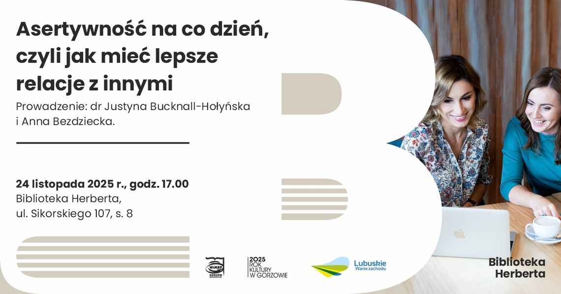 Asertywność na co dzień, czyli jak mieć lepsze relacje z innymi – warsztaty