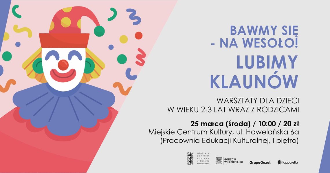 Bawmy się na wesoło - warsztaty dla dzieci