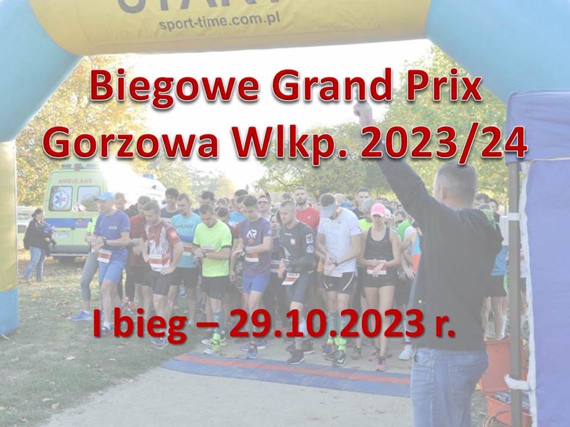 Biegowe Grand Prix Gorzowa Wlkp. 2023/24 - I bieg