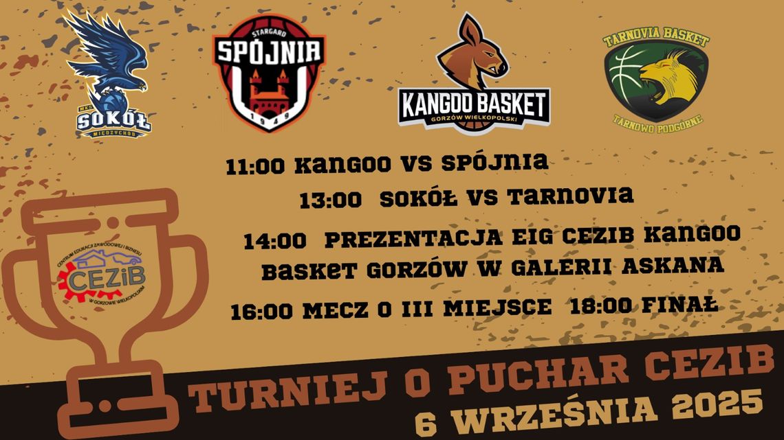 CEZiB CUP - wyjątkowy turniej męskiej koszykówki w Gorzowie! CEZiB CUP - wyjątkowy turniej męskiej koszykówki w Gorzowie!