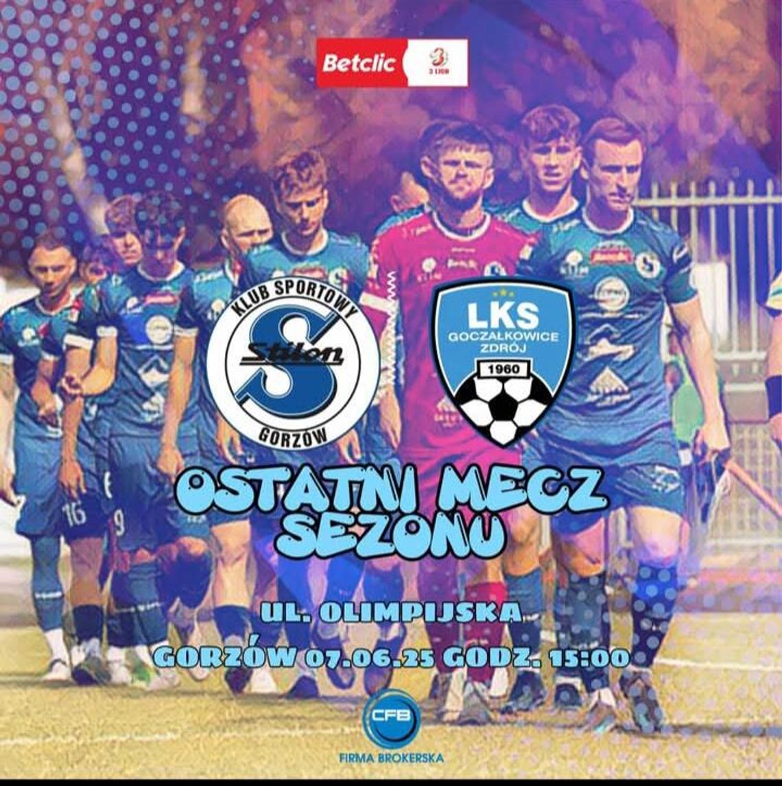 CFB Stilon Gorzów - ŁKS Goczałkowice CFB Stilon Gorzów - ŁKS Goczałkowice