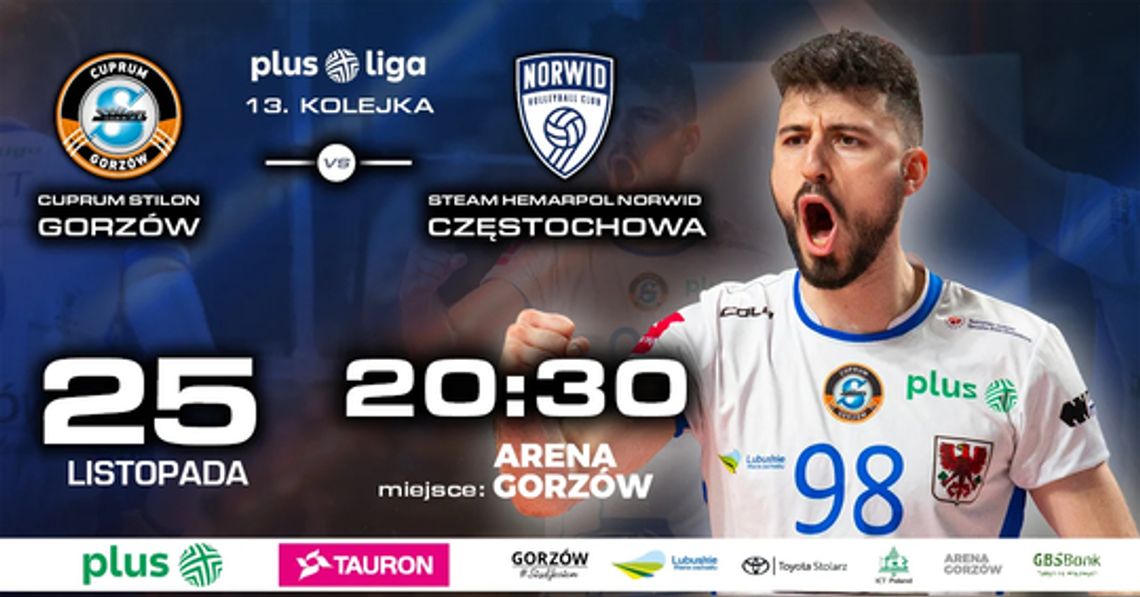 Cuprum Stilon Gorzów - Steam Hemarpol Norwid Częstochowa