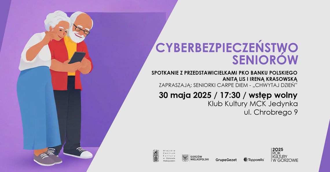 CyberBezpieczni Seniorzy - spotkanie edukacyjne CyberBezpieczni Seniorzy - spotkanie edukacyjne