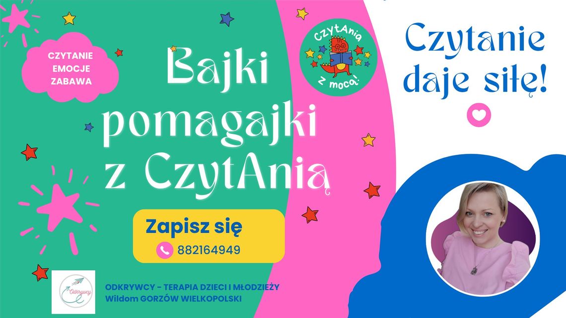 Czytanie daje siłę! - bezpłatne warsztaty dla dzieci