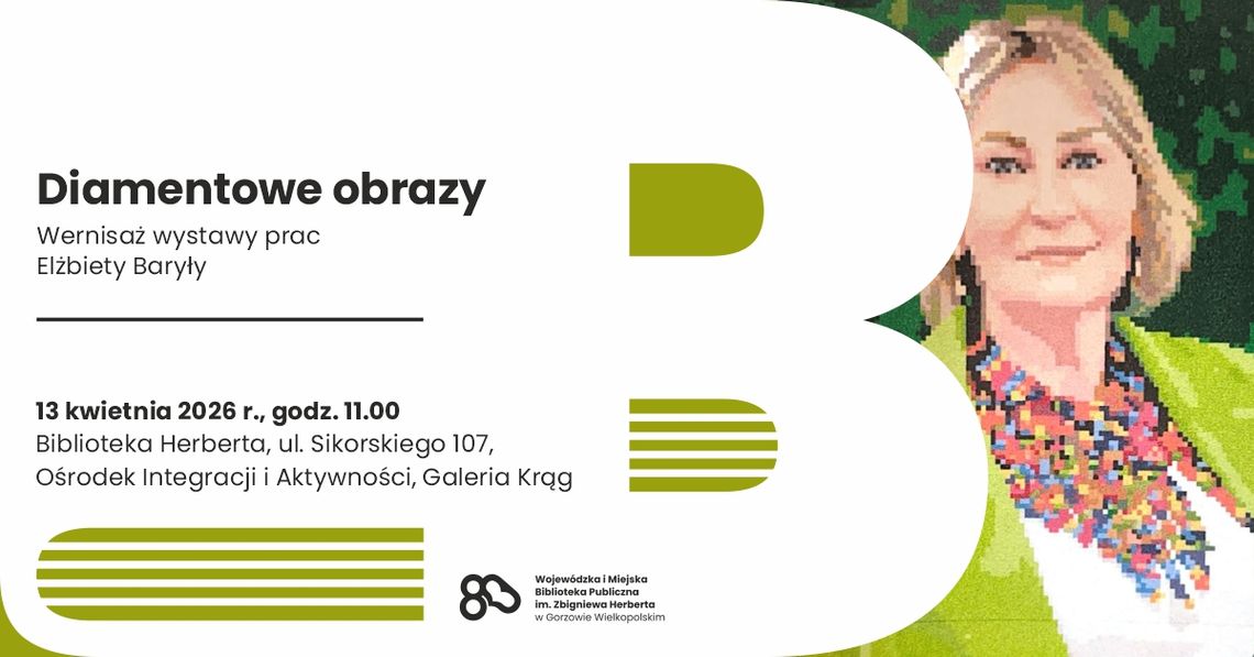 Diamentowe obrazy – wernisaż wystawy prac Elżbiety Baryły Diamentowe obrazy – wernisaż wystawy prac Elżbiety Baryły