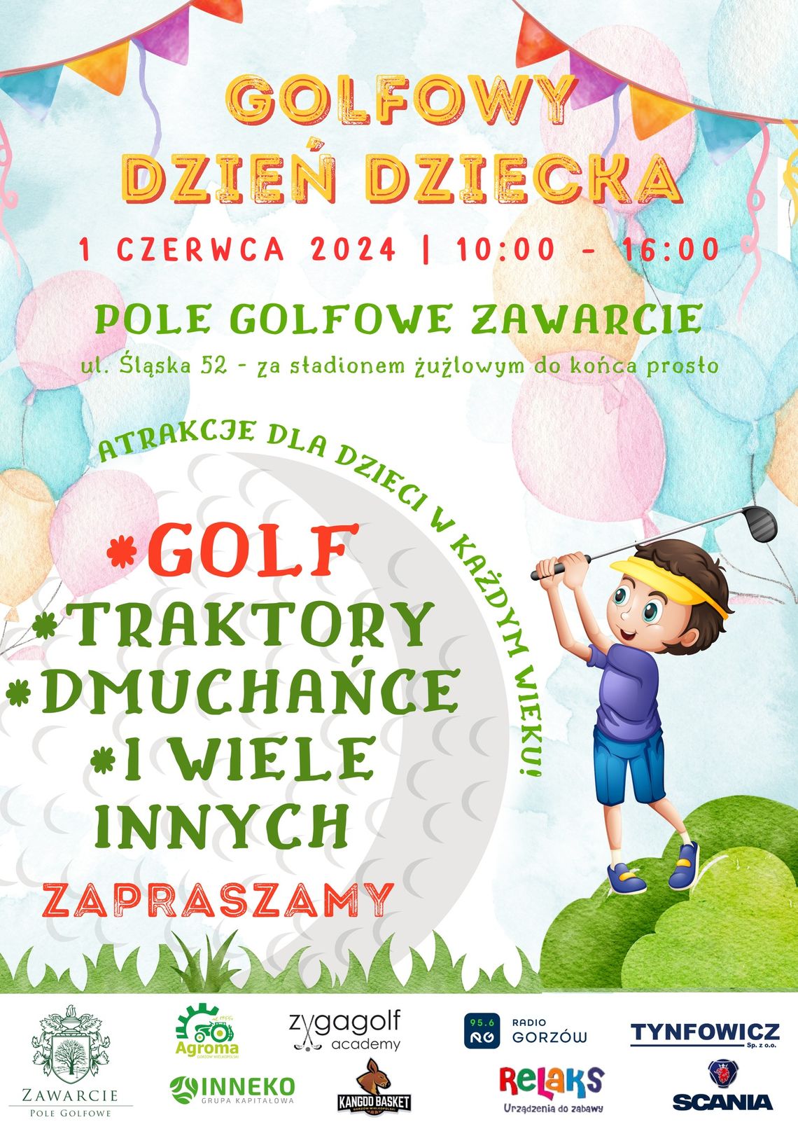 Dzień Dziecka na Polu Golfowym Zawarcie Dzień Dziecka na Polu Golfowym Zawarcie
