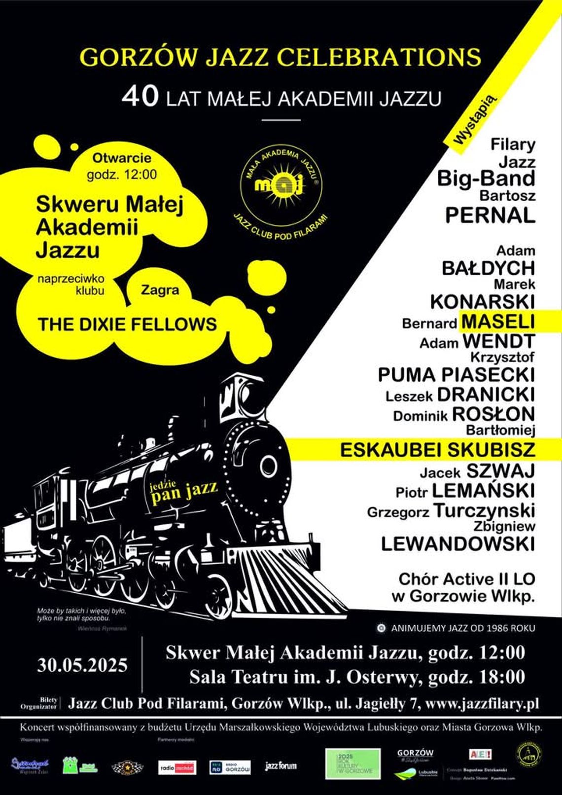 Gorzów Jazz Celebrations - 40 lat Małej Akademii Jazzu Gorzów Jazz Celebrations - 40 lat Małej Akademii Jazzu