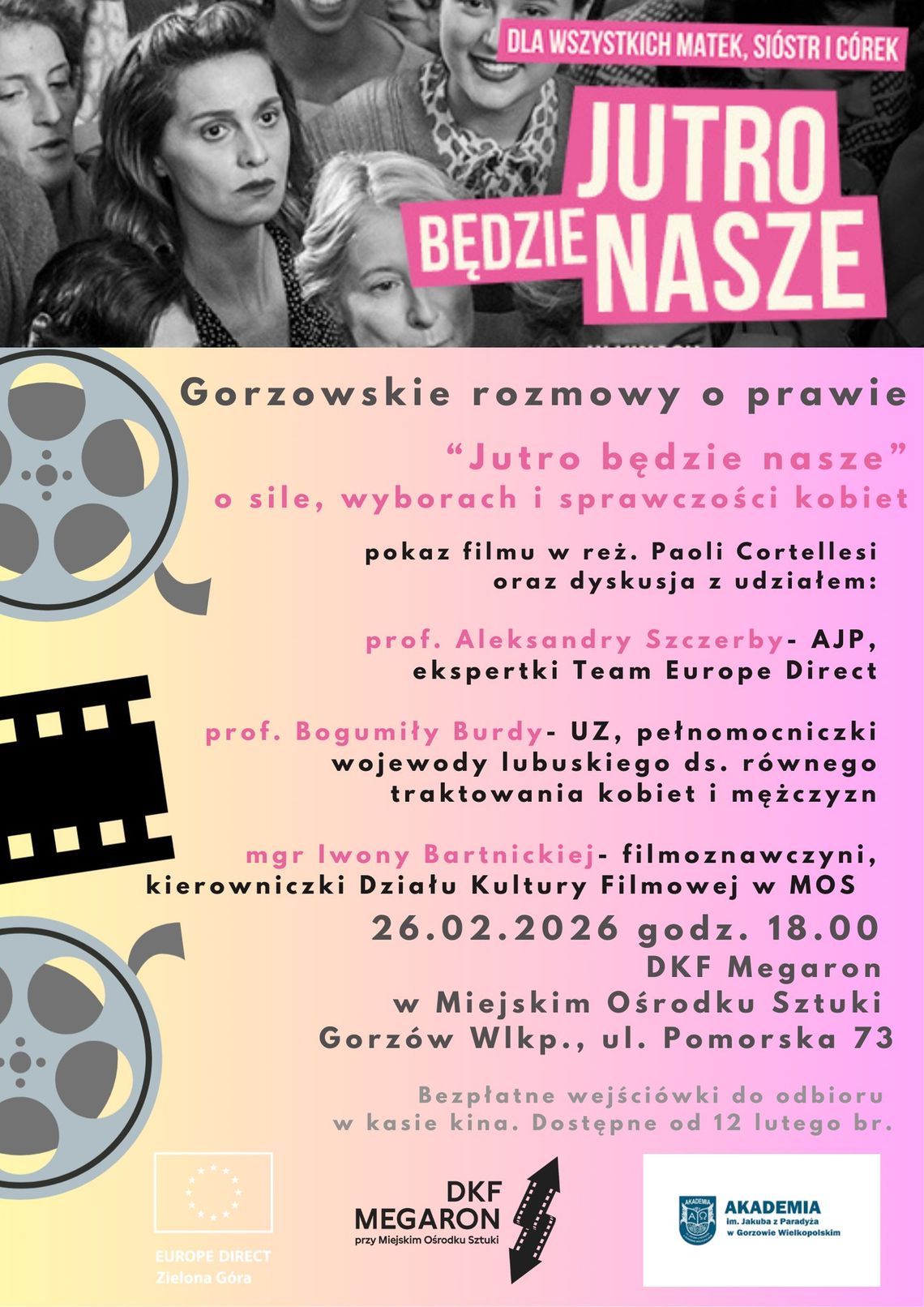 Gorzowskie rozmowy o prawie - Jutro będzie nasze