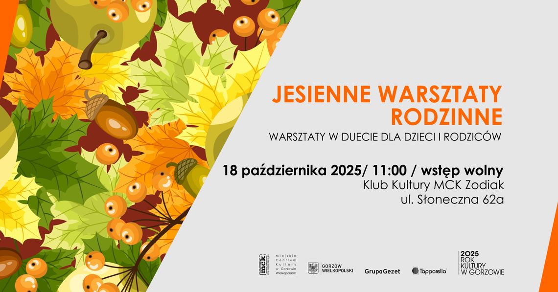 Jesienne warsztaty rodzinne Jesienne warsztaty rodzinne