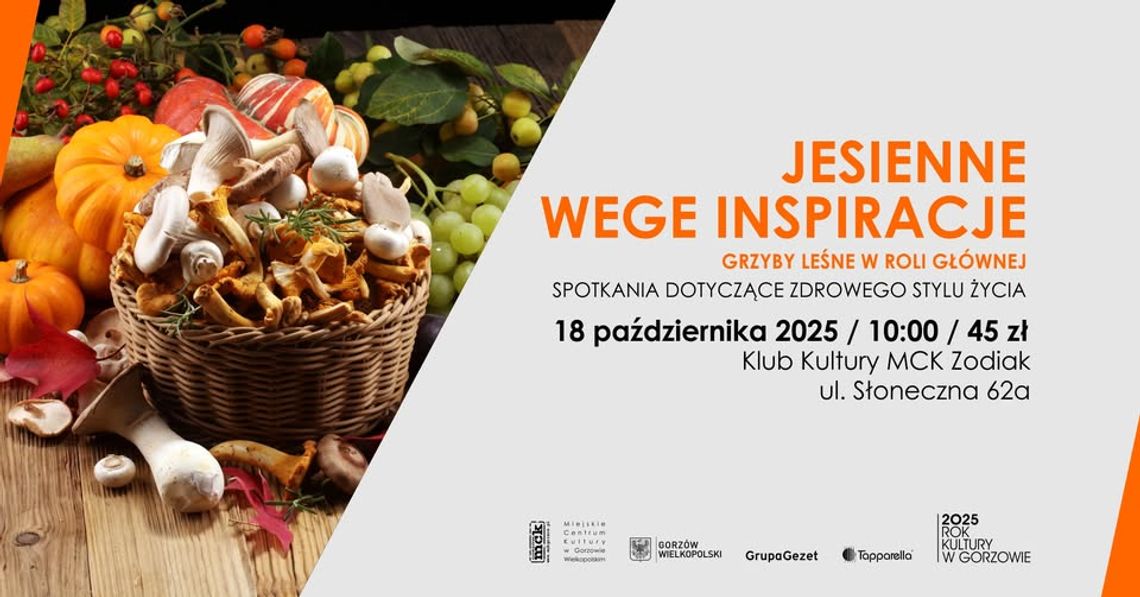 Jesienne wege inspiracje - spotkanie dotyczącego zdrowego stylu życia Jesienne wege inspiracje - spotkanie dotyczącego zdrowego stylu życia