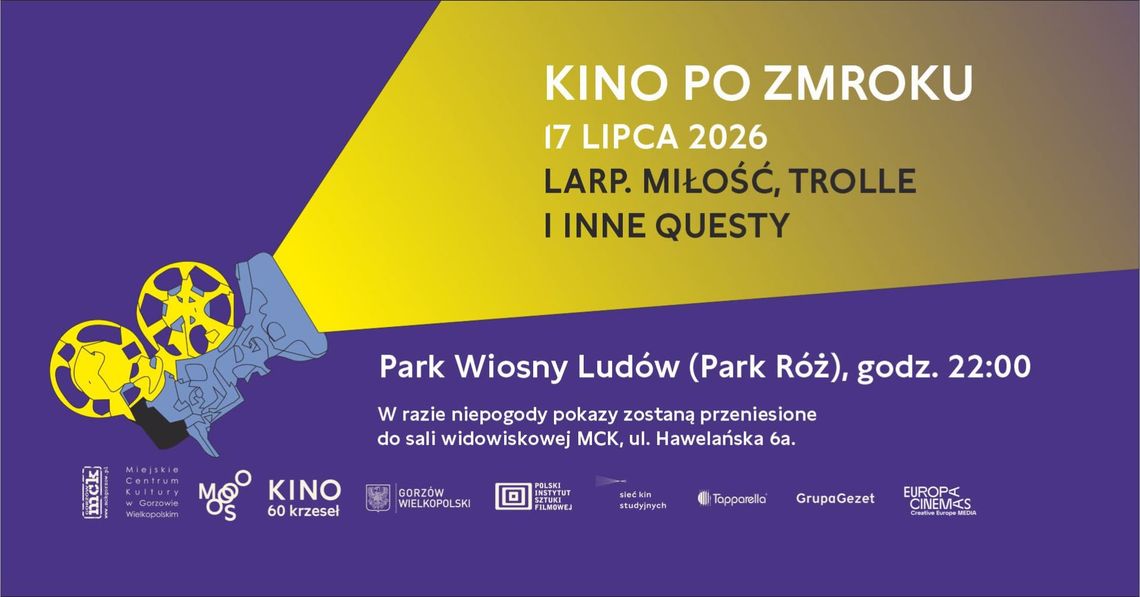 Kino po zmroku 2026 - Larp. Miłość, trolle i inne questy
