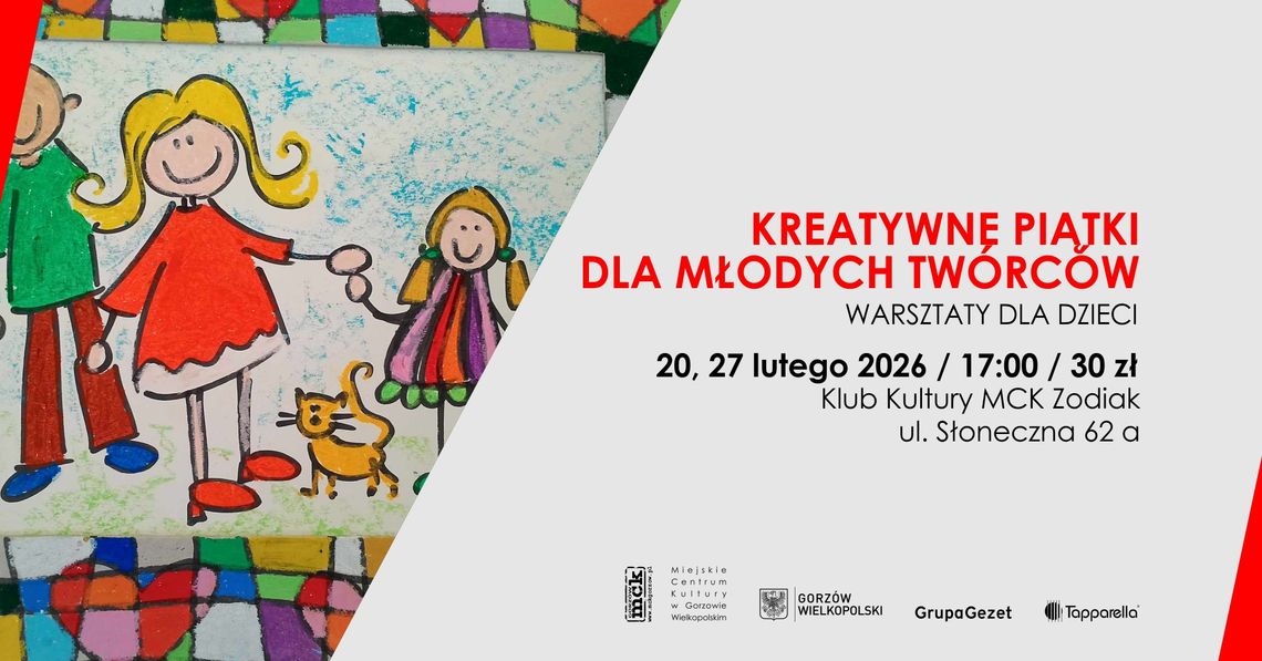 Kreatywne piątki dla młodych twórców - warsztaty dla dzieci