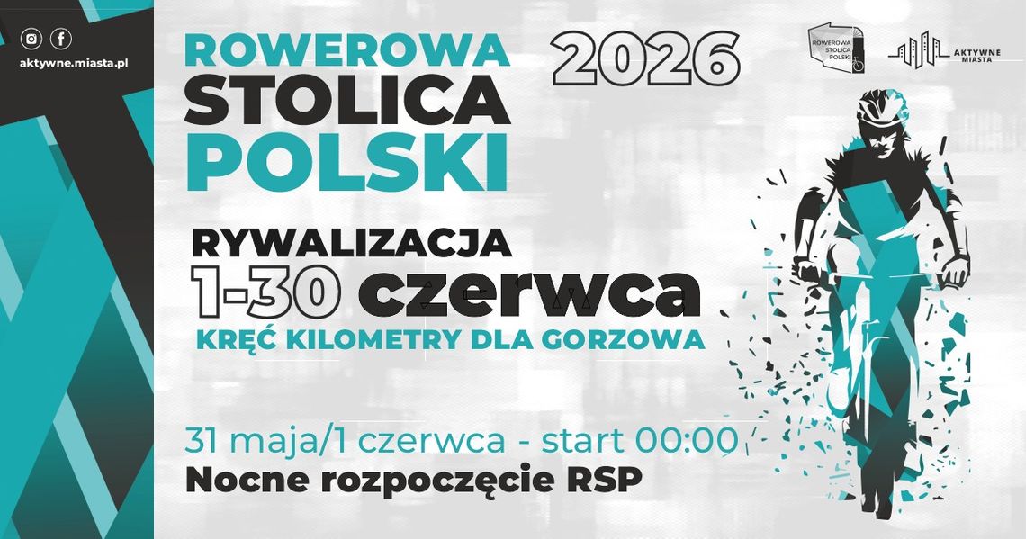 Kręć kilometry dla Gorzowa - Rowerowa Stolica Polski Kręć kilometry dla Gorzowa - Rowerowa Stolica Polski