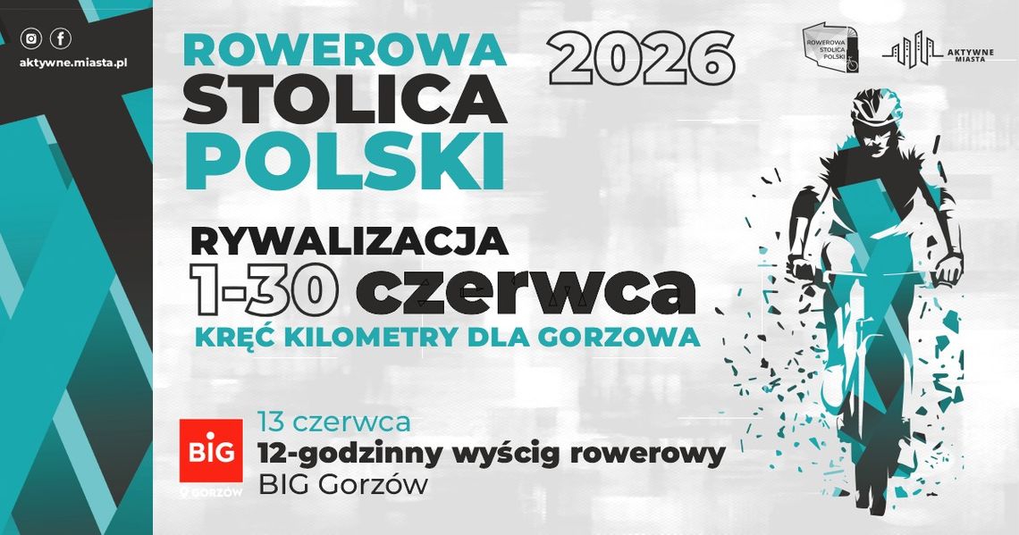 Kręć kilometry dla Gorzowa - Rowerowa Stolica Polski Kręć kilometry dla Gorzowa - Rowerowa Stolica Polski